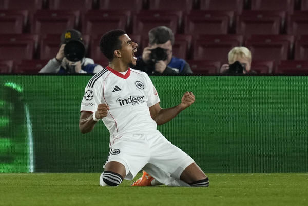 El Eintracht, antes, molaba