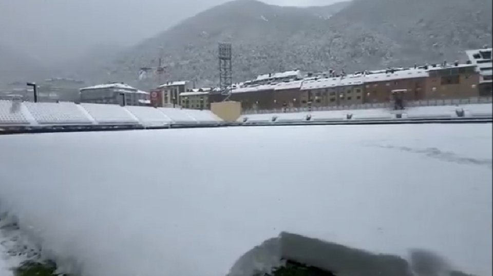 LaLiga pide el aplazamiento del Andorra-Cultural por la nieve