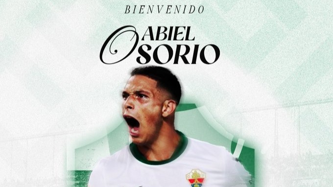 El Elche ficha y deja cedido a Abiel Osorio