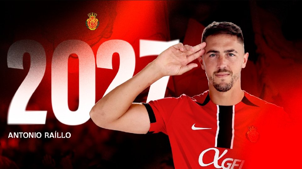 Raíllo renueva con el Mallorca hasta 2027