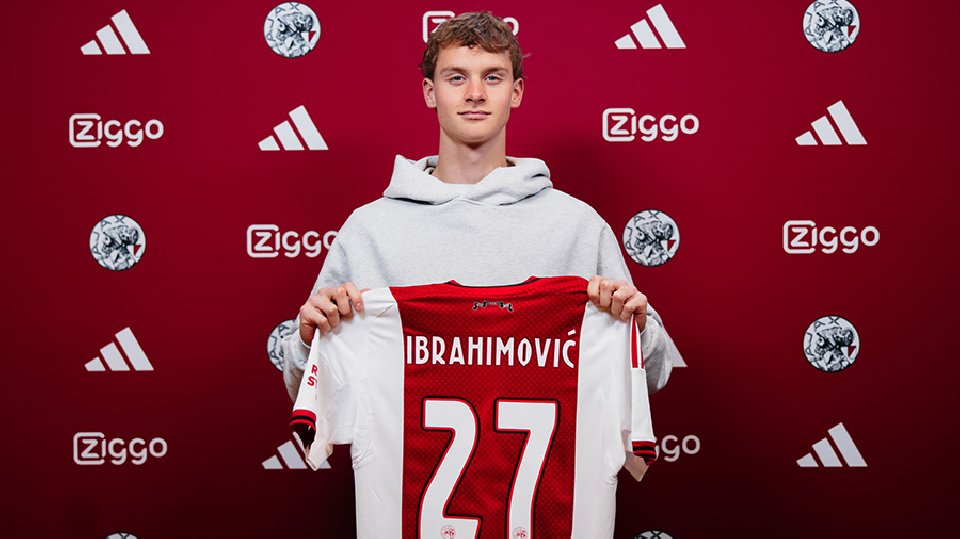 El hijo de Ibrahimovic sigue sus pasos y ficha por el Ajax